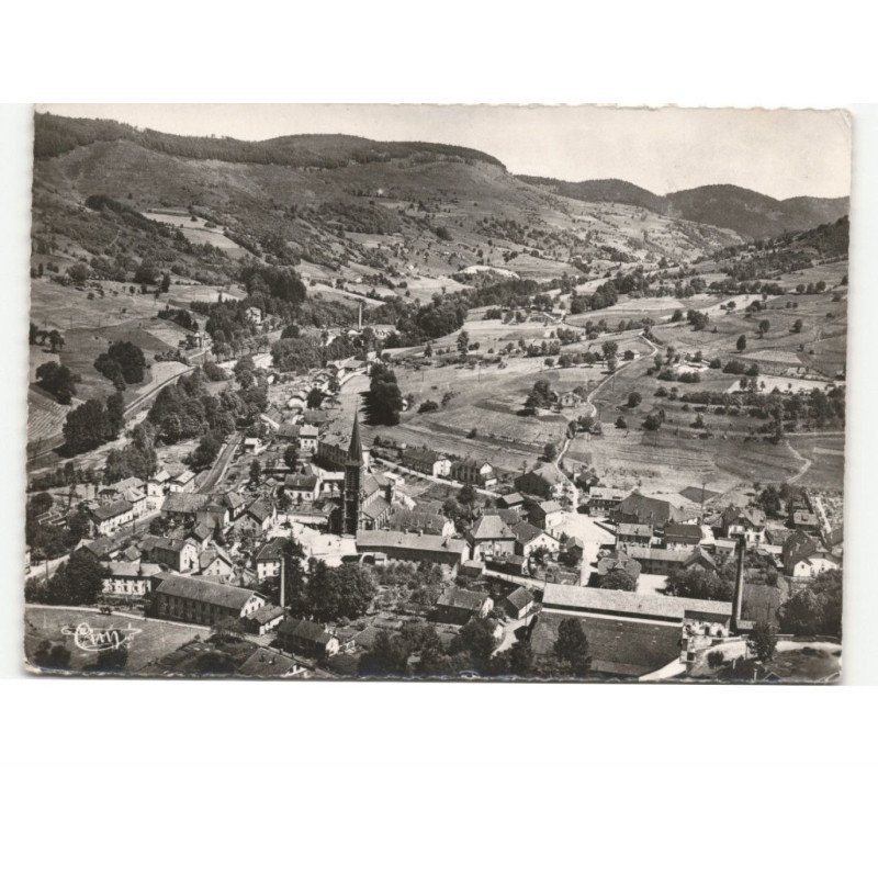 SAINT-MAURICE-sur-MOSELLE: vue panoramique vue aérienne 10x15 - très bon état