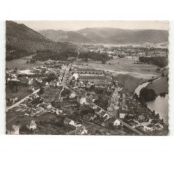 SAINT-ETIENNE-les-REMIREMONT: au fond, la chaîne des vosges vue aérienne 10x15 - très bon état