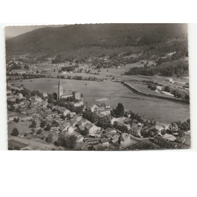 SAULXURES-sur-MOSELOTTE: vue panoramique vue aérienne 10x15 - très bon état