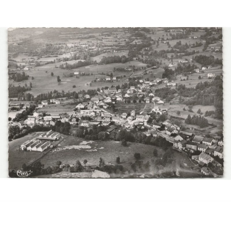 SAULXURES-sur-MOSELOTTE: vue panoramique: vue aérienne 10x15 - très bon état