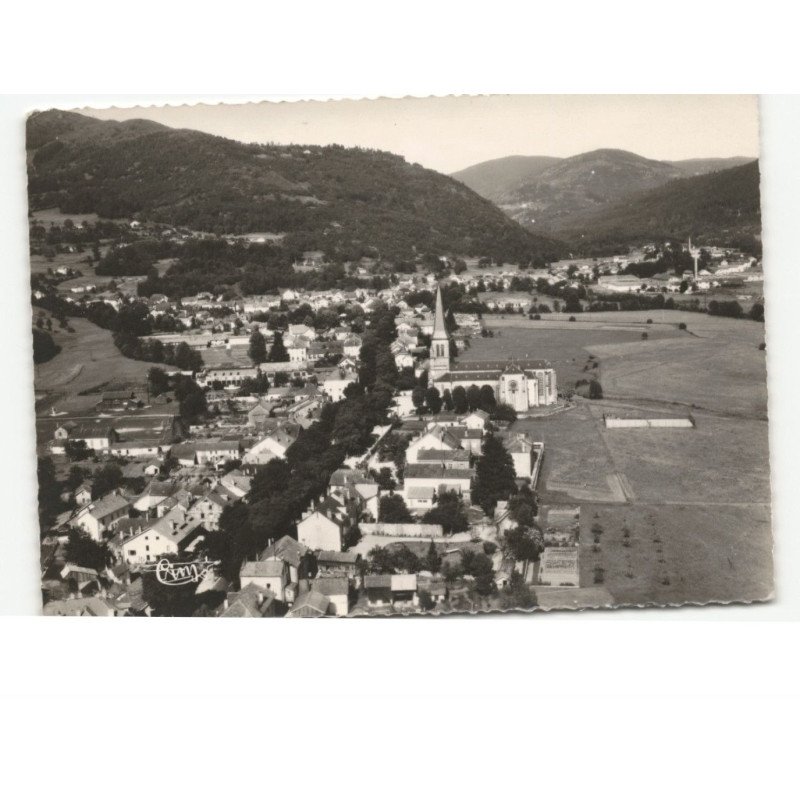 SAULXURES-sur-MOSELOTTE: vue panoramique vue aérienne 10x15 - très bon état