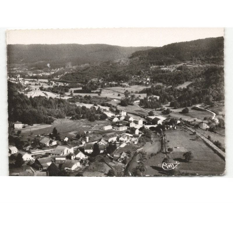 SAULXURES-sur-MOSELOTTE: les graviers vue aérienne 10x15 - très bon état