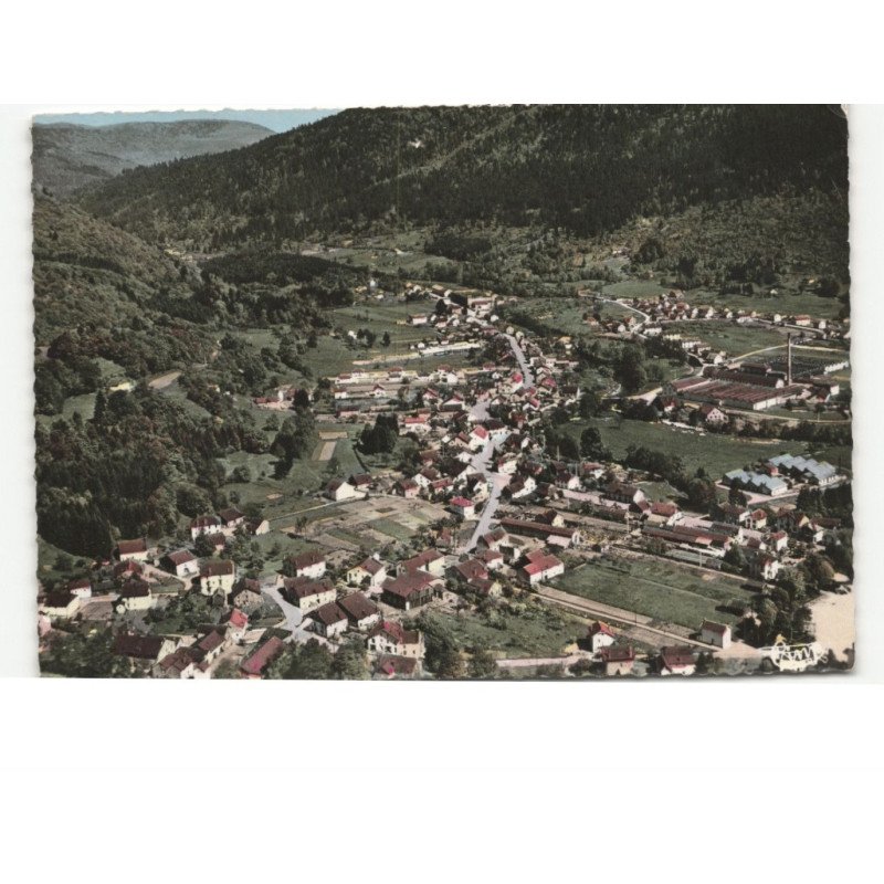 SAULXURES-sur-MOSELOTTE: vue générale vue aérienne 10x15 - très bon état
