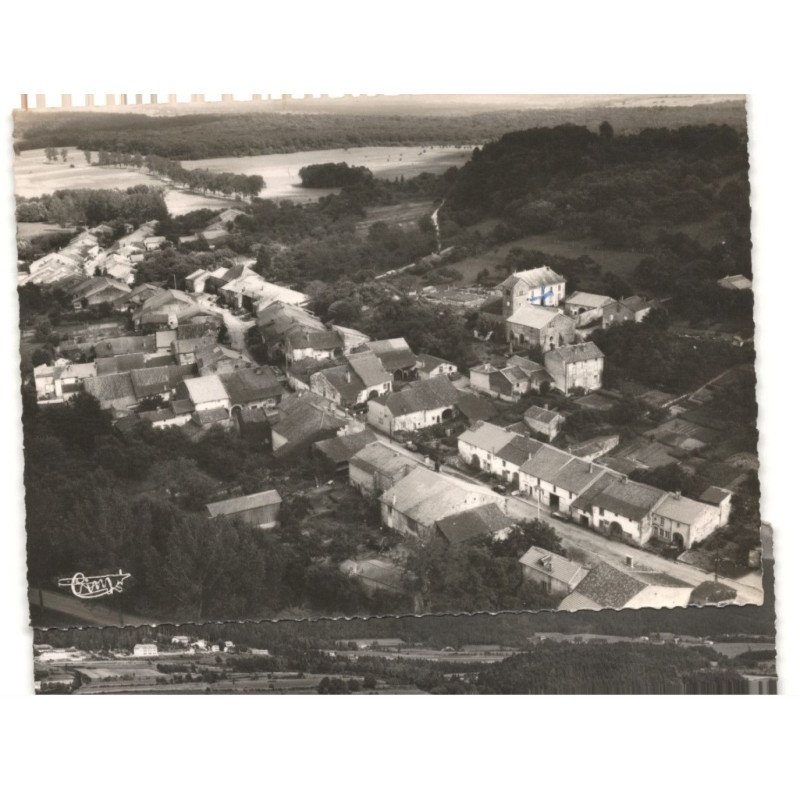SERECOURT: vue panoramique vue aérienne 10x15 - très bon état