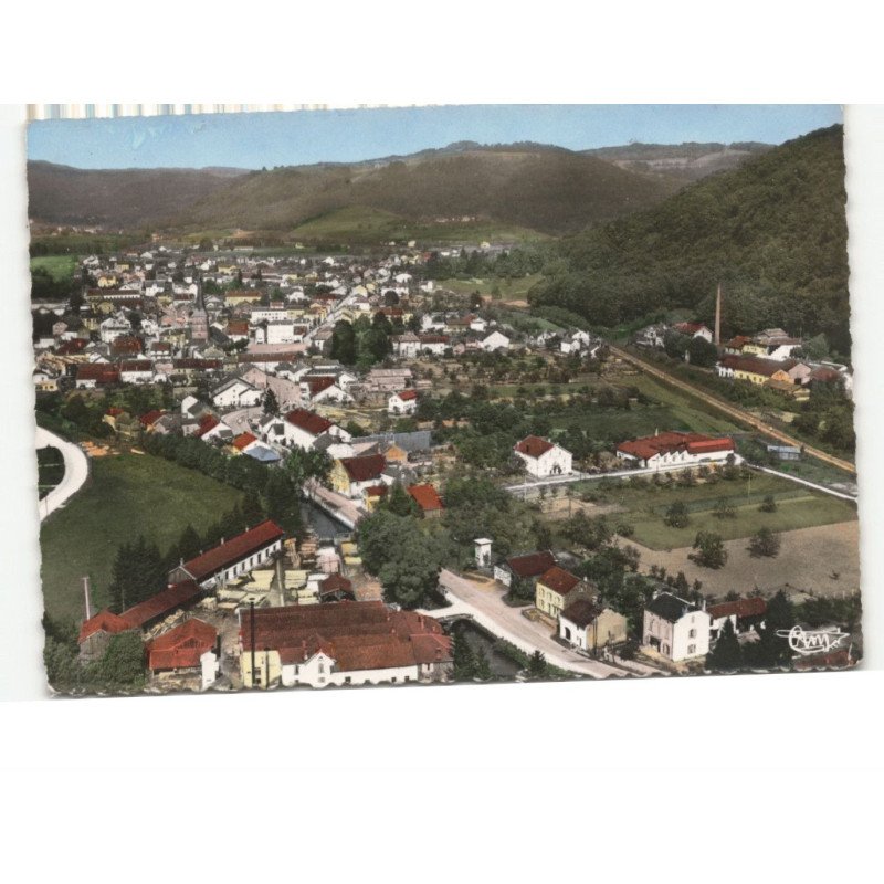 LE VAL-D'AJOL: vue panoramique vue aérienne 10x15 - très bon état