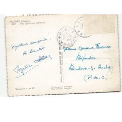 VAGNEY: vue générale vue aérienne 10x15 - très bon état (timbre arraché)