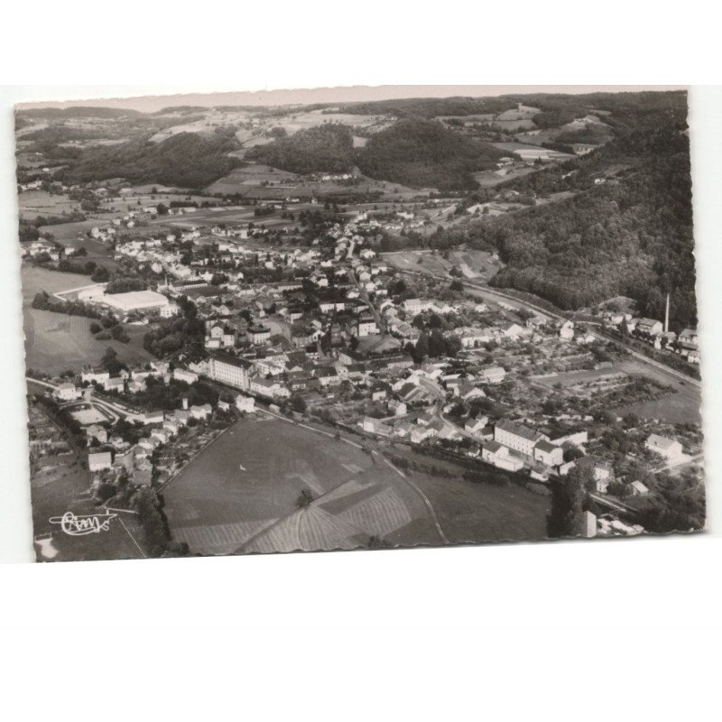 LE VAL-D'AJOL: panorama du val-d'ajol vue aérienne 10x15 - très bon état