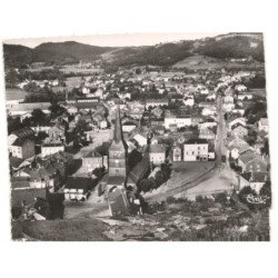 LE VAL-D'AJOL: le centre du val d'ajol vue aérienne 10x15 - très bon état