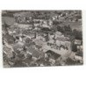 LE VAL-D'AJOL: le centre du val-d'ajol l'hôtel de ville, école et place du monument vue aérienne 10x15 - très bon état