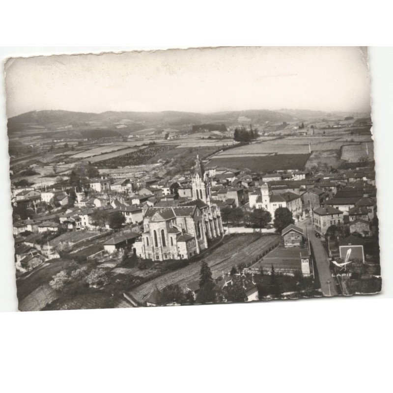 RENAISON: vue générale vue aérienne 10x15 - très bon état
