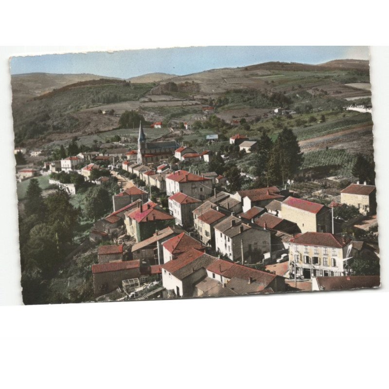 SAINT-ALBAN-les-EAUX: vue panoramique vue aérienne 10x15 - très bon état