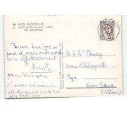 SAINT-ALBAN-les-EAUX: vue panoramique vue aérienne 10x15 - très bon état