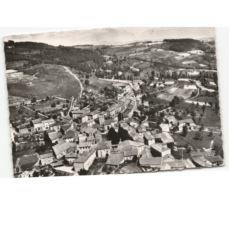 SAINT-GEORGES-en-COUZAN: vue d'ensemble vue aérienne 10x15 - très bon état