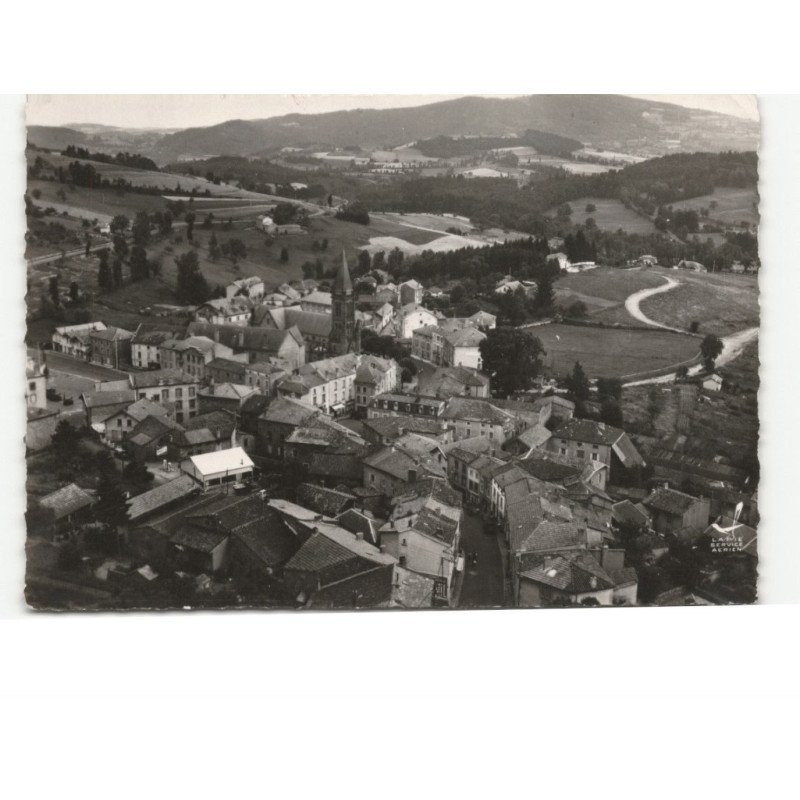 SAINT-JUST-en-CHEVALET: vue aérienne 10x15 - état