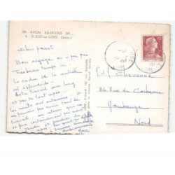 SAINT-JUST-sur-LOIRE: vue aérienne 10x15 - très bon état