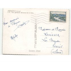 ANDREZIEUX: vue générale de la loire vue aérienne 10x15 - très bon état