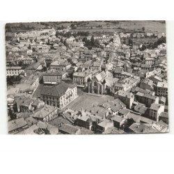 CHARLILEU: vue générale, place saint-philibert vue aérienne 10x15 - très bon état