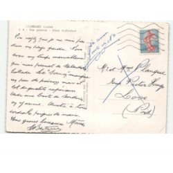 CHARLILEU: vue générale, place saint-philibert vue aérienne 10x15 - très bon état