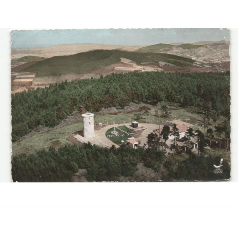 VIOLAY: la tour matagrin vue aérienne 10x15 - état