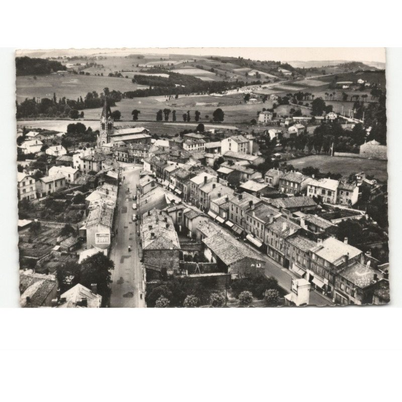LA TALAUDIERE: vue générale, le centre vue aérienne 10x15 - très bon état