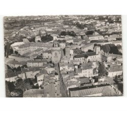 MONTBRISON: quartier du tribunal vue aérienne 10x15 - très bon état