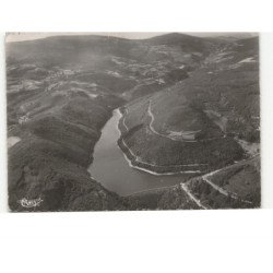 RENAISON: barrage de la tache mont de la madeleine route de la croix du sud vue aérienne 10x15 - très bon état