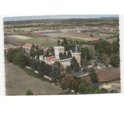 environs de ROANNE: château de boissy vue aérienne 10x15 - très bon état