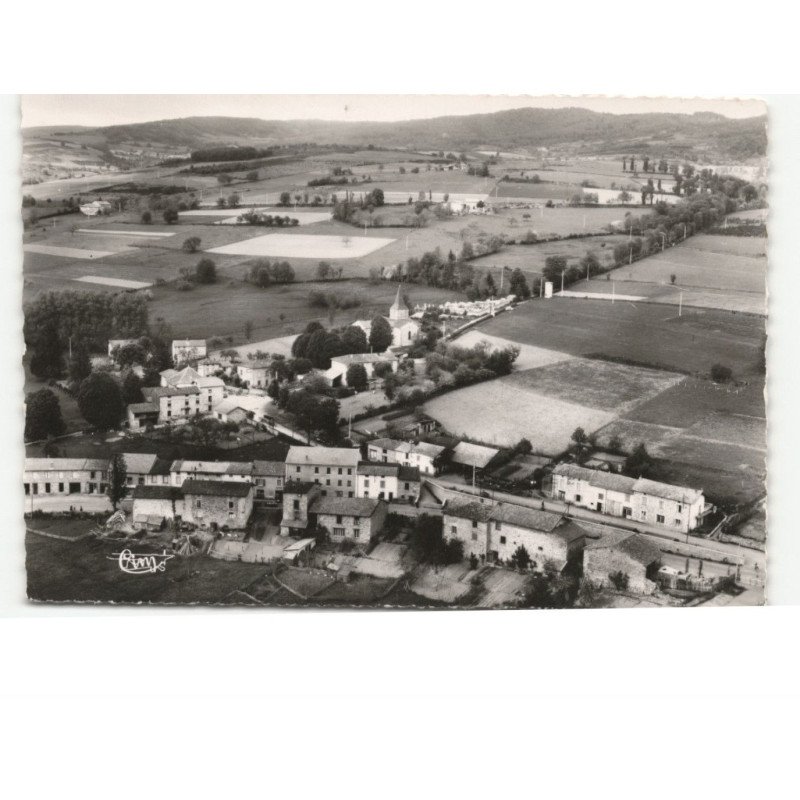 LA TUILIERE: vue générale vue aérienne 10x15 - très bon état