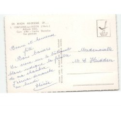 CRAPONNE-sur-ARZON: cure d'air, centre dentellier, vue générale vue aérienne 10x15 - très bon état