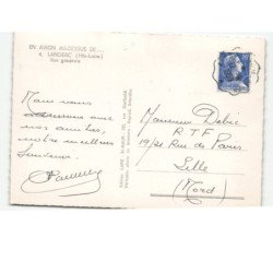 LANGEAC: vue générale vue aérienne 10x15 - très bon état