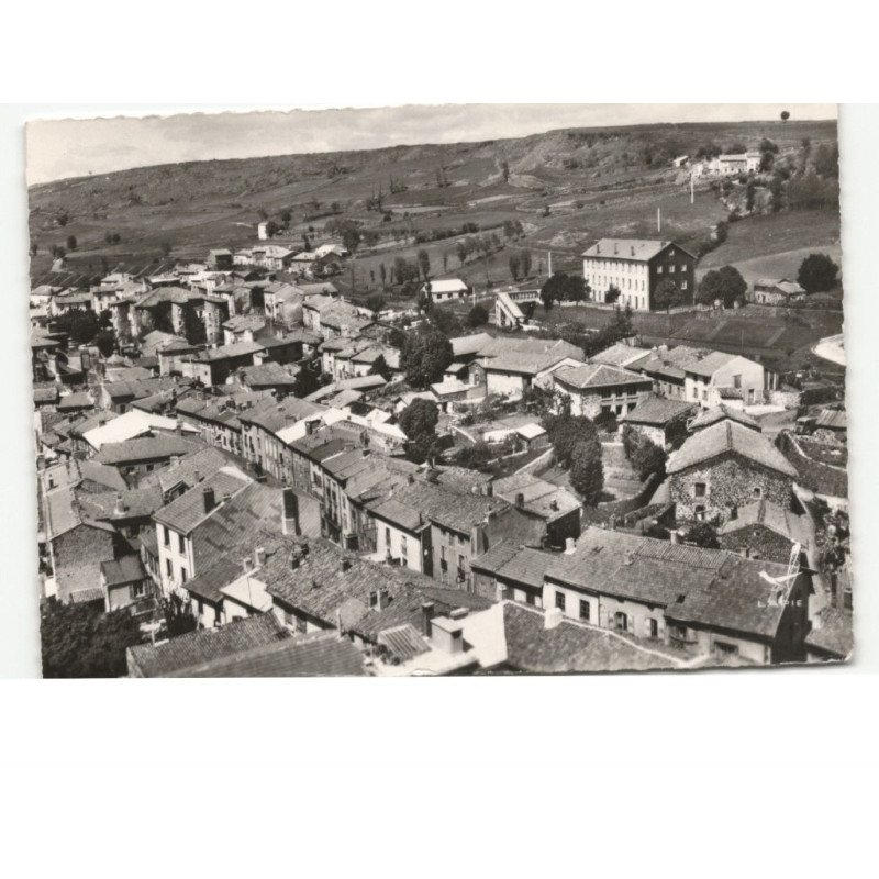 LE MONASTIER-sur-GAZEILLE: au fond le plateau de la moulette vue aérienne 10x15 - très bon état