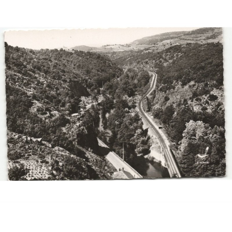 LEMPDES: la vallée de l'allagnon vue aérienne 10x15 - très bon état