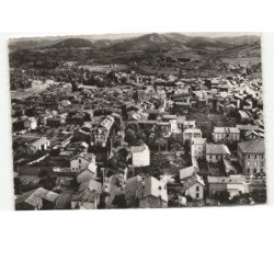 LANGEAC: vue générale vue aérienne 10x15 - très bon état