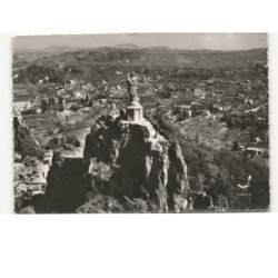 LE PUY: rocher corneille vue aérienne 10x15 - très bon état