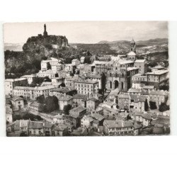 LE PUY: la cathédrale vue aérienne 10x15 - très bon état