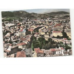 LANGEAC: vue générale vue aérienne 10x15 - très bon état