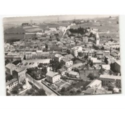 SAINT-DIDIER-en-VELAY: place foch vue aérienne 10x15 - très bon état