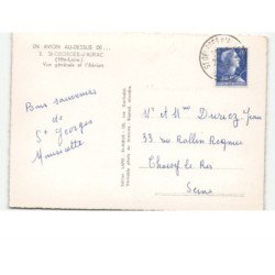 SAINT-GEORGES-D'AURAC: vue généralel et l'aérium vue aérienne 10x15 - état