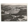 environs de sembadel: le lac malaguet vue aérienne 10x15 - très bon état