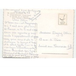 VIEILLE-BRIOUDE: le barrage de la bageasse avec l'échelle à saumon vue aérienne 10x15 - très bon état
