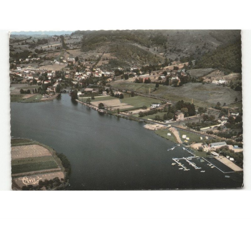 AUREC: basse nautique des platinères vue aérienne 10x15 - très bon état
