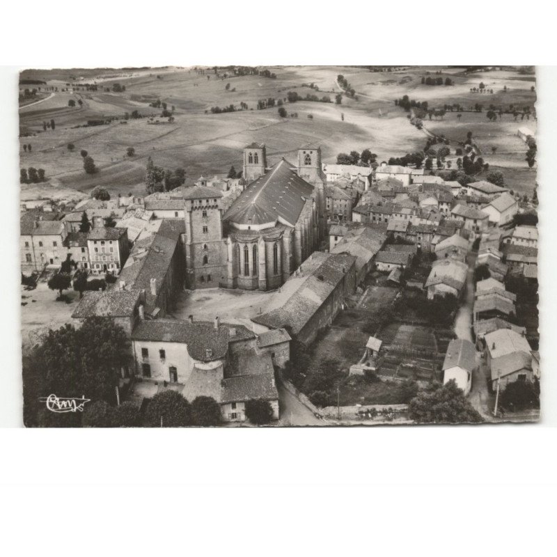 LA CHAISE-DIEU: vue aérienne 10x15 - très bon état