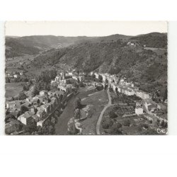 LAVOUTE-CHILHAC: vue générale vue aérienne 10x15 - état