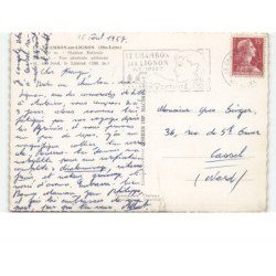 LE  GHAMBON-sur-LIGNON: au fond le lizieux vue aérienne 10x15 - état