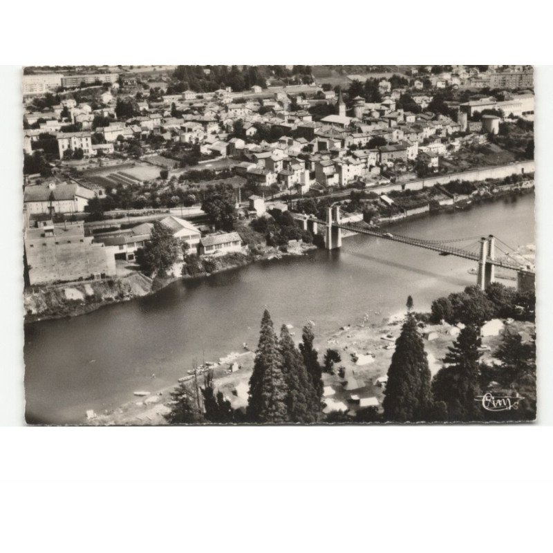 AUREC: vue générale vue aérienne 10x15 - très bon état