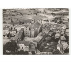 LA CHAISE-DIEU: vue aérienne 10x15 - très bon état
