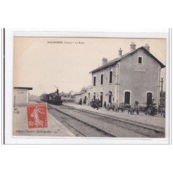 AIGURANDE : la gare - tres bon etat