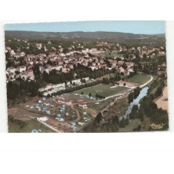 LE CHAMBON-sur-LIGNON: vue générale vue aérienne 10x15 - très bon état