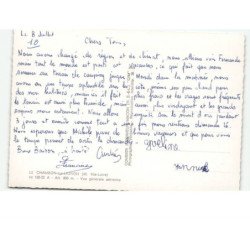 LE CHAMBON-sur-LIGNON: vue générale vue aérienne 10x15 - très bon état