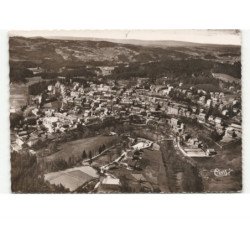 LE CHAMBON-sur-LIGNON: vue générale, station estivale vue aérienne 10x15 - très bon état
